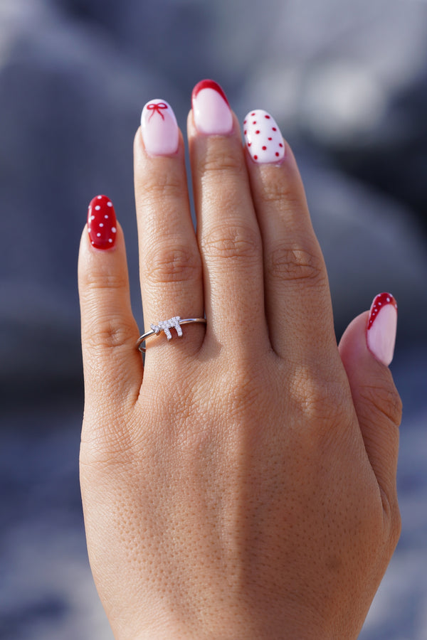 Crystal Chai Ring