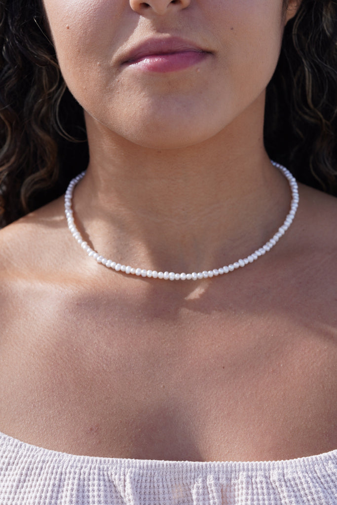 Potato Pearl Necklace
