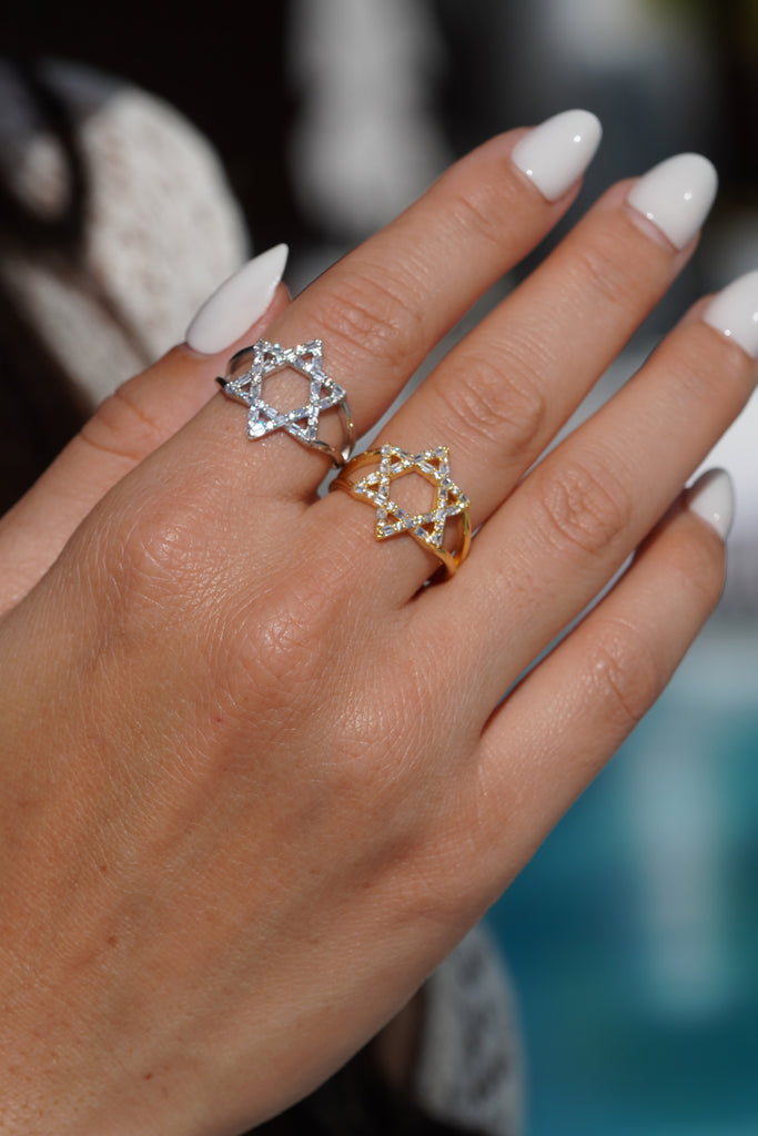 Eternal Magen David Ring