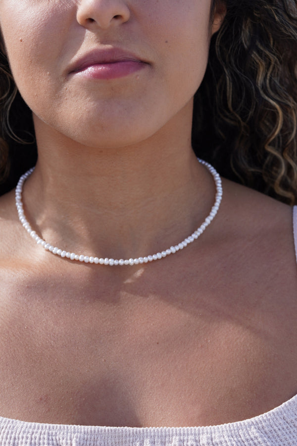 Potato Pearl Necklace