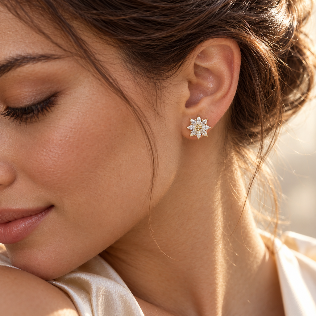 Dahlia Cartilage Studs