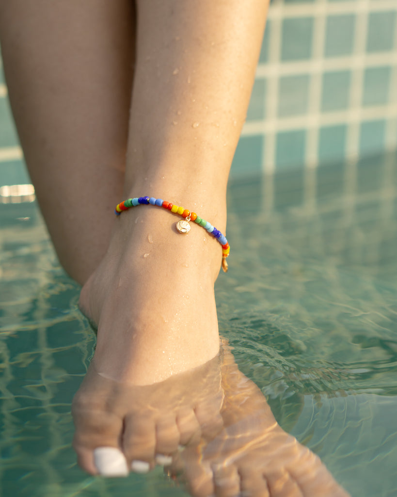 Vivid Beads Anklet