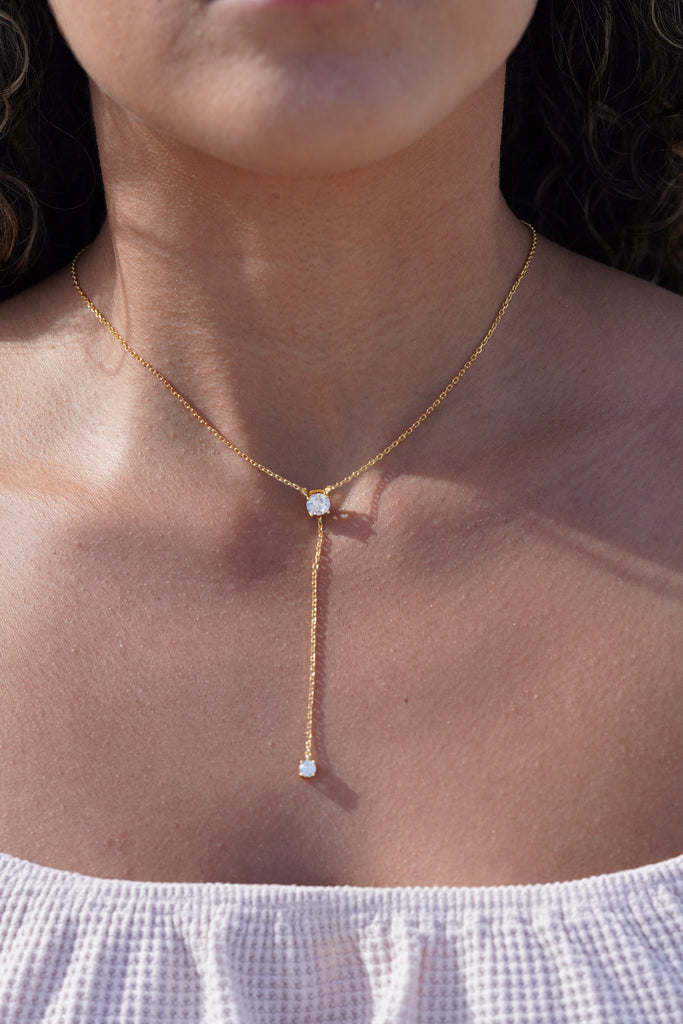 Laura Lariat Necklace
