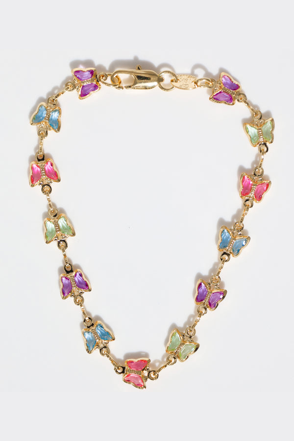 Vintage Butterfly Bracelet