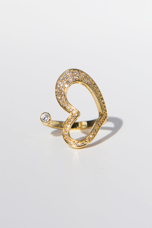 Open Heart Ring